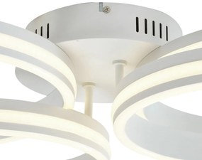 Mennyezeti lámpa fehér LED-del, 3 fokozatban dimmelhető, 4-lámpás - Navara