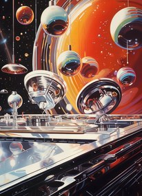 Poszter 20,5x28,4cm Gömb zenekar