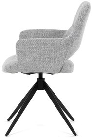 Elegáns Forgó Étkezőszék Szürke. 360°-ban forgatható.