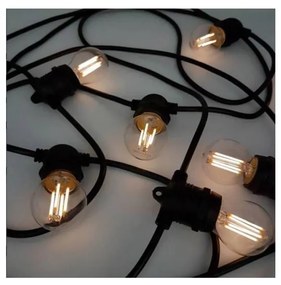 Kültéri dekoratív lánc MIMOSA 10xE27/1,3W/230V IP44 10 m