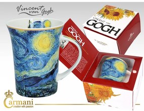 Porcelán bögre - 350 ml - Van Gogh: Csillagos éj