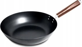 Pekingi wok szénacélból, átmérő 30cm