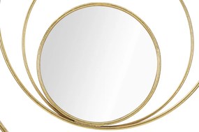 Fali tükör ív glam ø 80x3,5cm