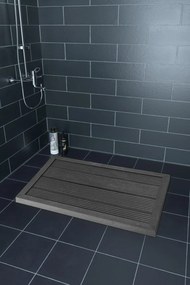Casaria® Zuhany alátét 101x63x5,5cm - antracit