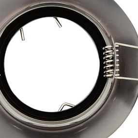 Recesszált Spotlámpák 6 db Kerek GU10 Sárgaréz Ø90 mm Acél