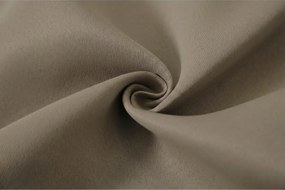 OXFORD bézs függöny 140x250 cm Felfüggesztés: Hullámos sínszalag