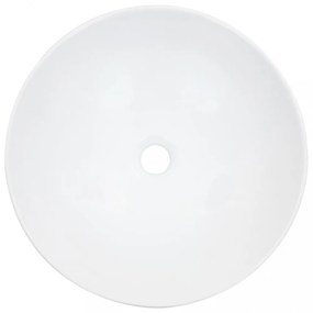 Fehér kerámia mosdókagyló 41 x 12,5 cm