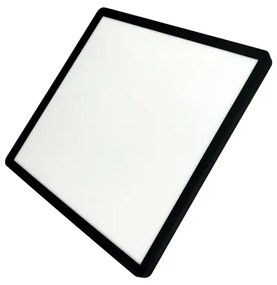 LED mennyezeti lámpatest LED/24W/230V 3000/4000/6500K 30x30 cm fekete