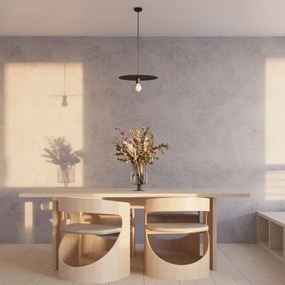 Sollux SL.0853 - Csillár zsinóron FLAVIO 1xE27/60W/230V fekete