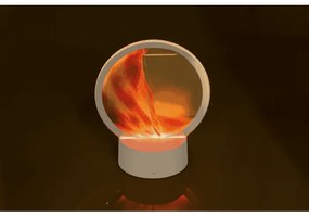 LED mozgó homokkép - piros