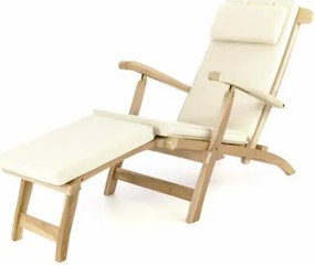 Kerti nyugágy FLORENTINE párnával - bézs