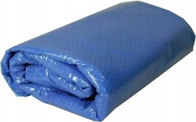 Napelemes medencetakaró kék színben 12 x 6 m-es