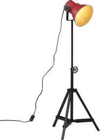 vidaXL kopott piros állólámpa 25 W 35x35x65/95 cm E27