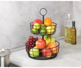 WENKO 88740800 - LOFT kosár 28x39 cm fekete