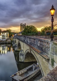 Poszter 21x29,7cm Híd a Temze felett, Assaf Frank