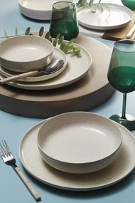 16 részes porcelán étkészlet krém