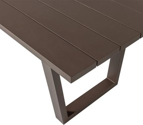 Fém kerti étkezőasztal 87x240 cm Bear – WOOOD