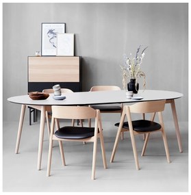 Kerek bővíthető étkezőasztal ø 135 cm Meza – Hammel Furniture