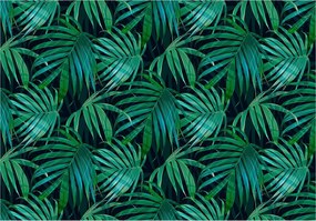 Fotótapéta flizelina Pálmalevelek trópusi boho öko modern 250x175 +ragasztó
