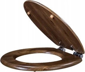 Univerzális WC-ülőke Mdf Dió Cersanit Roca Armatura Hybner Kerékhez