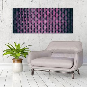 Lila textúrás kép (120x50 cm)