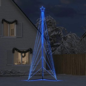 kék LED karácsonyfa 861 LED 478 cm