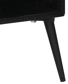 tömör újrahasznosított tíkfa TV-szekrény 112 x 31 x 45 cm