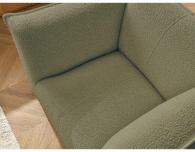 Zöld buklé fotel Giorgia – Bobochic Paris