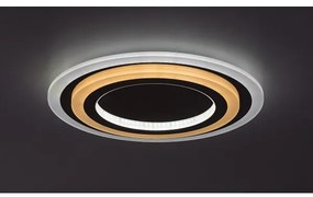 Rabalux 71315 - LED fényerőszabályozható mennyezeti lámpa TANELI 56W/230V 3000/4000/6000K króm + távirányító