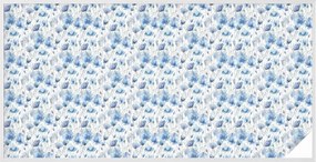 Szélvédőfólia Ablak Adatvédelem Virágok akvarell 200x100