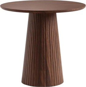 Stellis kerek dohányzóasztal 60 cm - dió