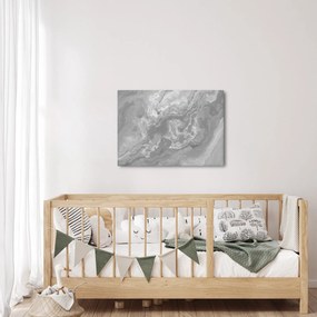 Kép - Márvány fekete-fehérben (70x50 cm)