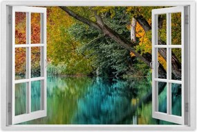 Poszterek 60x40 Őszi táj Folyó