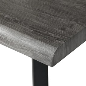 Jídelní stůl 160x90cm, mdf, šedý dub, HT-F4516 GREY
