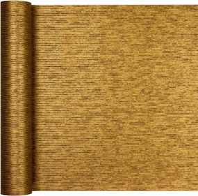 Modern tapéta csillogó Barna-arany Csíkok