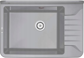 Deante 1 kamrás mosogató Garden szürke, falra szerelhető ZYT_311A