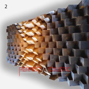 Fali panel 140x70x7cm-design panel - diffúzor - 140x70x7cm