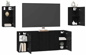 TV szekrény garnitúra 7 pcs Musta tammi 30.5 x 30 x 60 cm