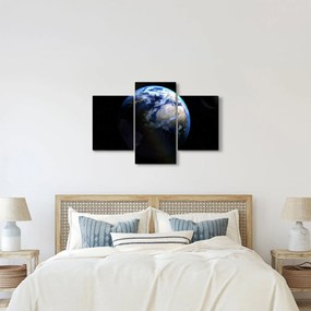 Föld és a Hold képe (90x60 cm)