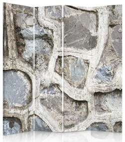 Gario Paraván Szürke kofal Méret: 145 x 170 cm, Kivitelezés: Klasszikus paraván