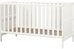 Fehér tömörfa babaágy 70x140 cm Alkmaar – Germania