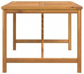 tömör akácfa kerti étkezőasztal 150 x 90 x 74 cm