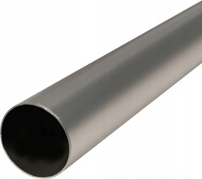 Fém karnisrúd, szatén színű, 19 mm átmérőjű, 140 cm