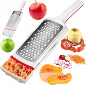 Tescoma Zöldség- És Gyümölcsreszelő Nagy Szemű Nyéllel És Fedéllel