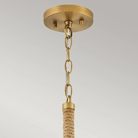 Hinkley lighting boho függeszték nash fehér sárgaréz elshk-nash-p-hb