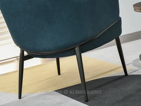 Fotel Alfredo (türkiz + fekete). 1109869