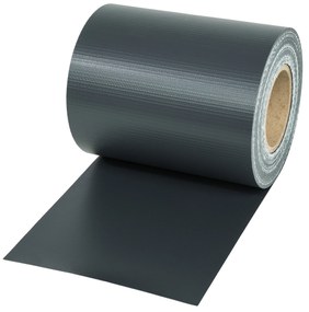 TecTake GmbH 401863 pvc kerítés árnyékoló szalag rögzítőkapcsokkal - 35 m, antracit