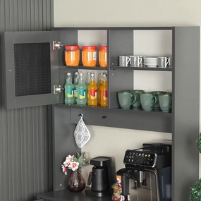 Grano konyhaszekrény, antracit, 96 cm