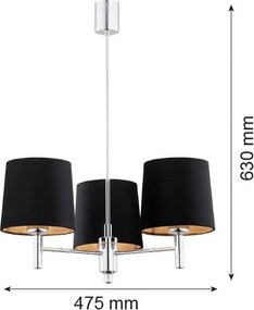 Argon BOLZANO PLUS 6108 Csillár 3x15W/E27 IP20