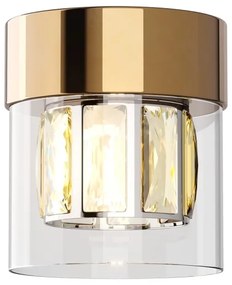 Zuma Line C0389-01A-F7AC - GEM mennyezeti lámpa 1xG9/28W/230V